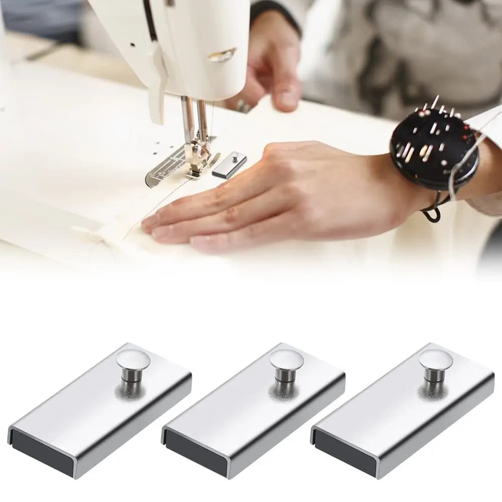 Guida magnetica per cucito fai da te, calibro per cucito, guida magnetica per punti dritti, accessori per cucito