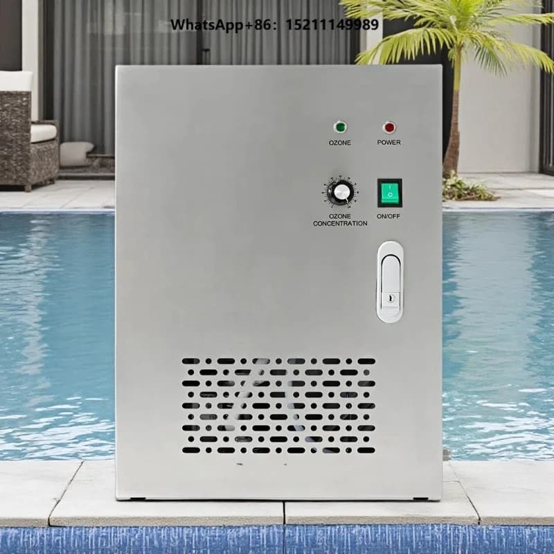 Flygoo Ozonaqua Air Feed Built-in Air Pump Ozonizer Water Purifier 10g Pool Water Ozone Generator