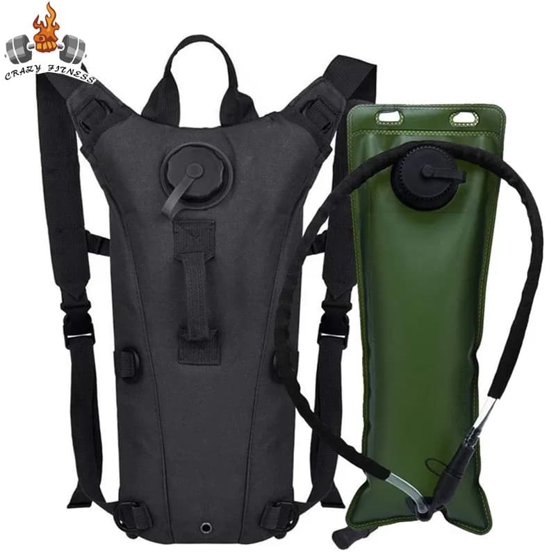 Waterproof Nylon Water Bag Hydrating Tactical Backpack With 3 Liter Vesicle Outdoor Equipment For Climbing Cycling