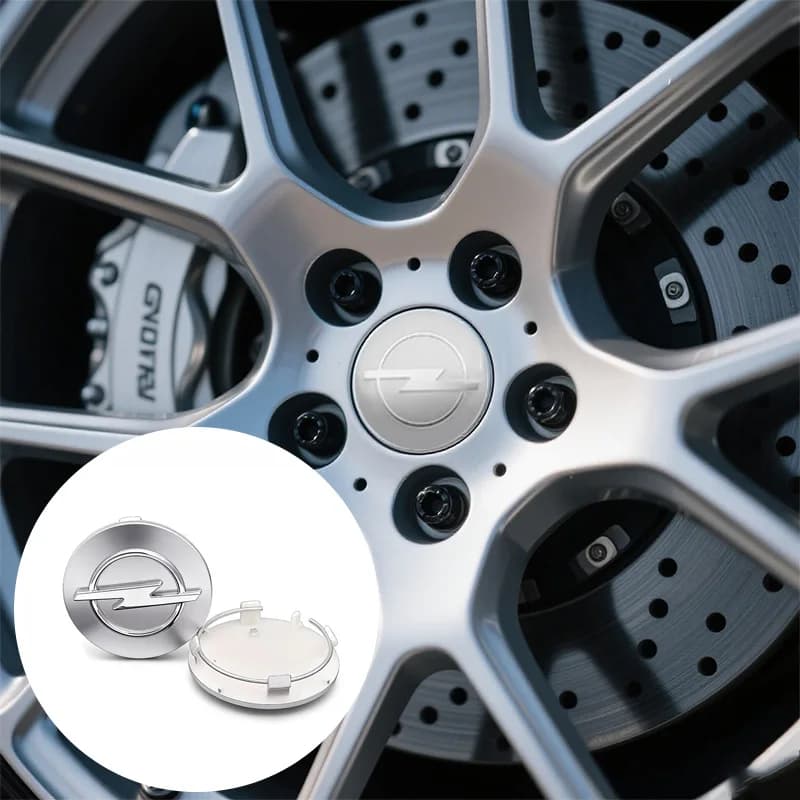 58mm 64mm Auto Wheel Center Hub Cap Rim Cover Emblem Stickers For Opel Astra j g Insignia Race of Vectra c Zafira to Auto Gadget