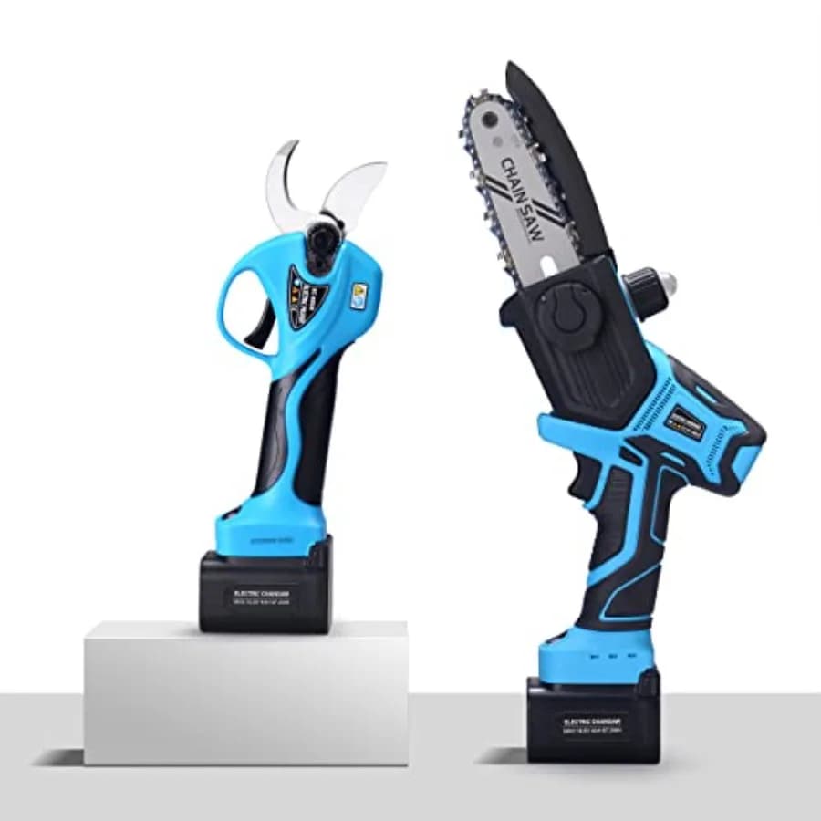 Electric Pruning Shears Pruning Shears Pruning Shears Tree Pruner Branch Cutter Pruners for Gardening with 2pcs 2Ah Lithium Bat