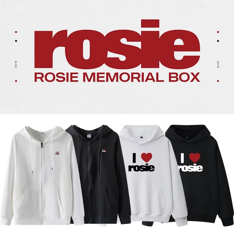Rose Concert Fce Lined Hoodie Jaet Women's Loose Fit Long Sve Printed Sweatirt Spring Autumn Casual Sle