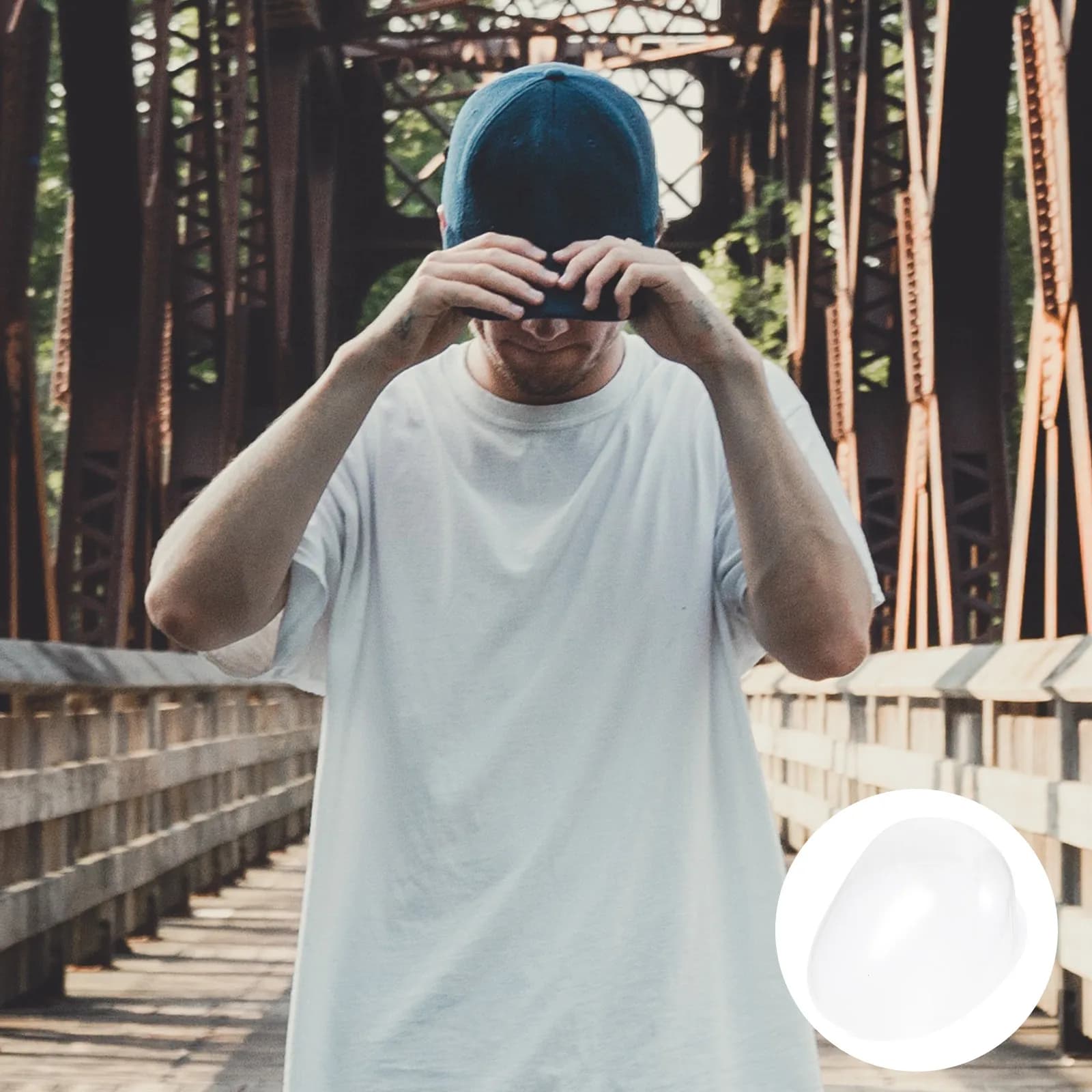 10 Pezzi Supporti Interni Trasparenti per Cappelli, Modellatori in Plastica per Cappelli, Organizzatore per Cappelli con Visiera, Espositore, Inserto per Cappello da Baseball