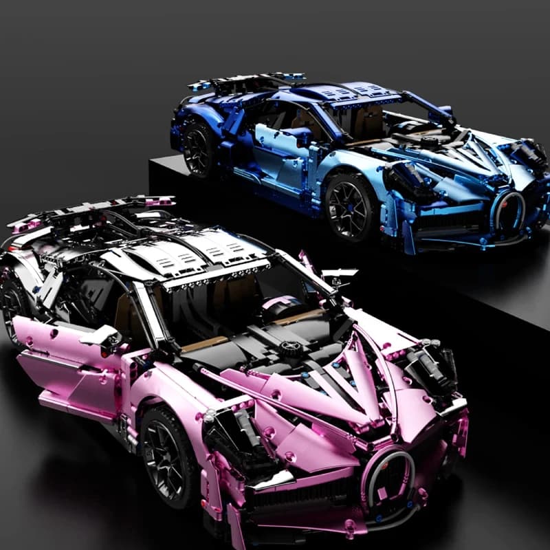 City Speed Car Building Blocks Diy Super Sports Car 1:8 Scale Model Bricks Desktop Decoration DIY Toy For Boys Birthday Gifts