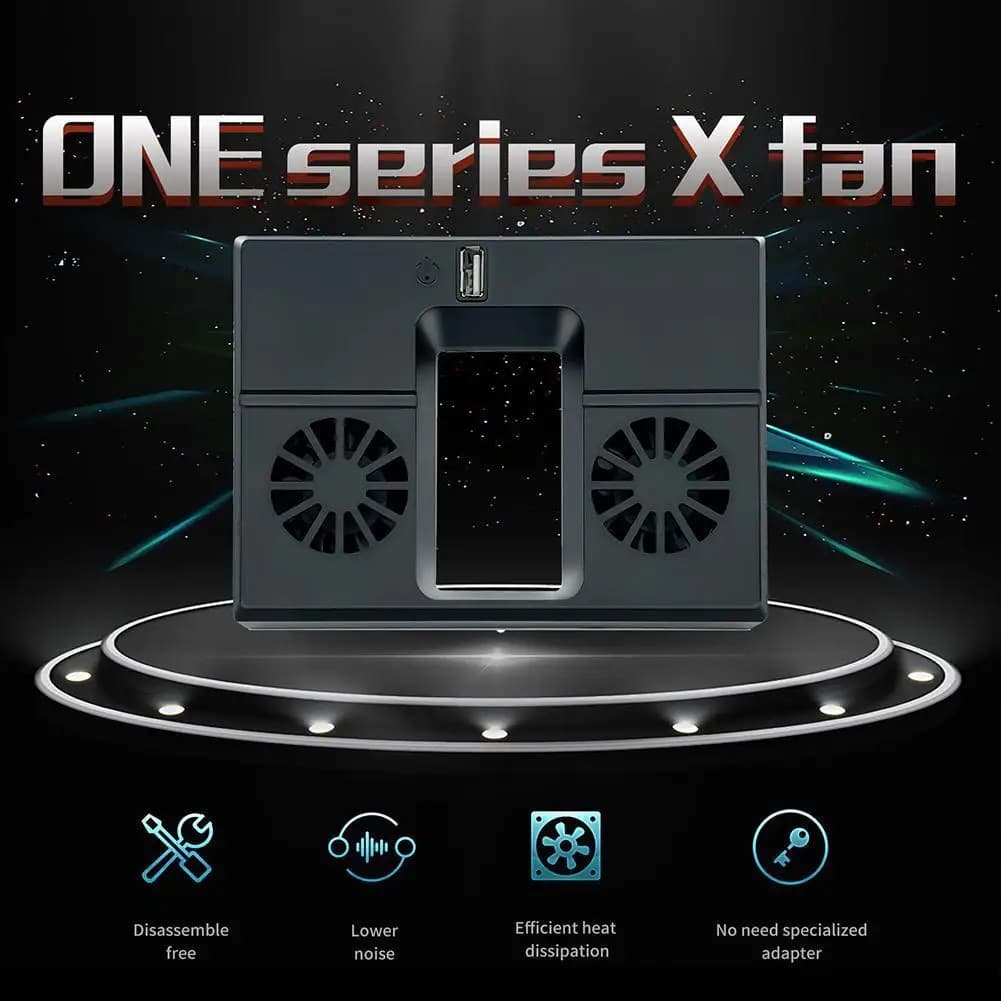 Ventola di Raffreddamento per Console di Gioco XBOX Series X, Supporto Verticale Laterale, Dissipatore di Calore, Accessori per Elettrodomestici
