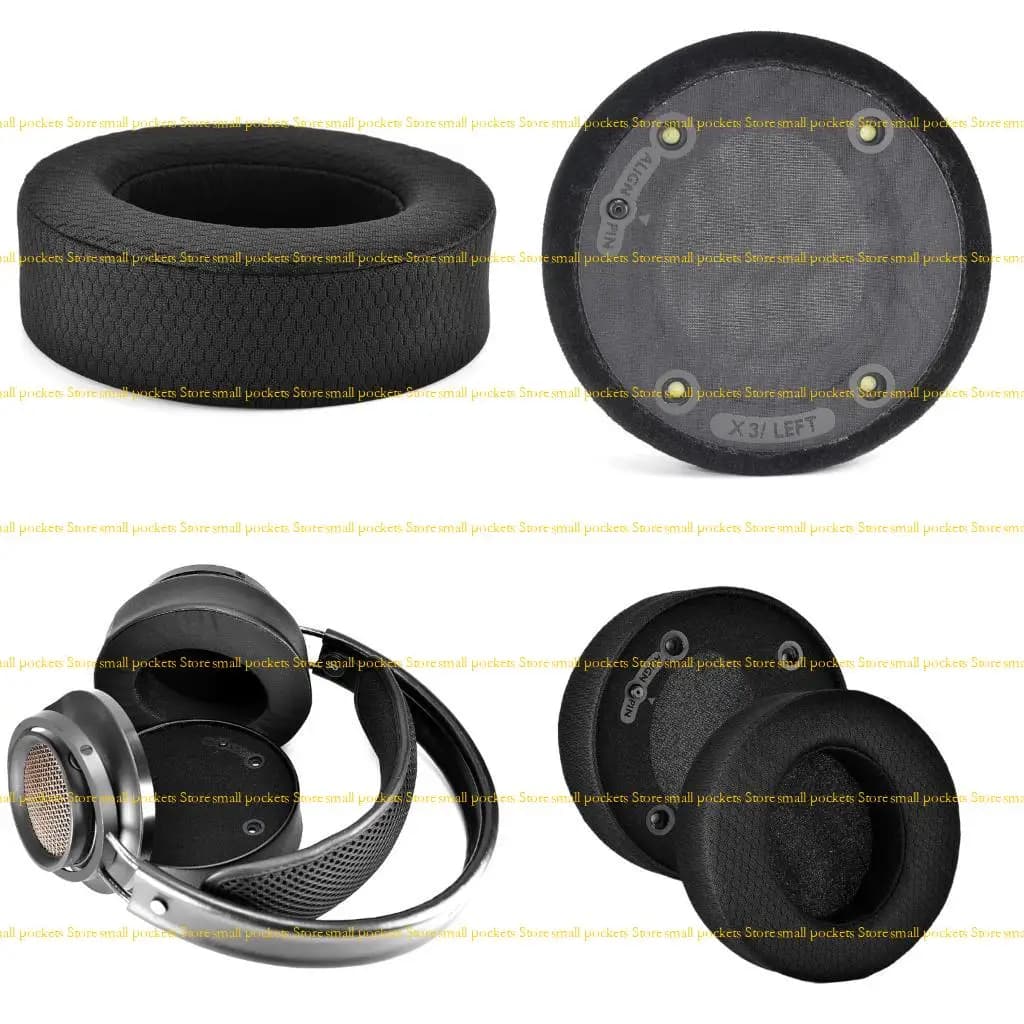 R1WD 1 pair ear pads spare for wireless headphones, comfortable sponge ear pads, quick installation