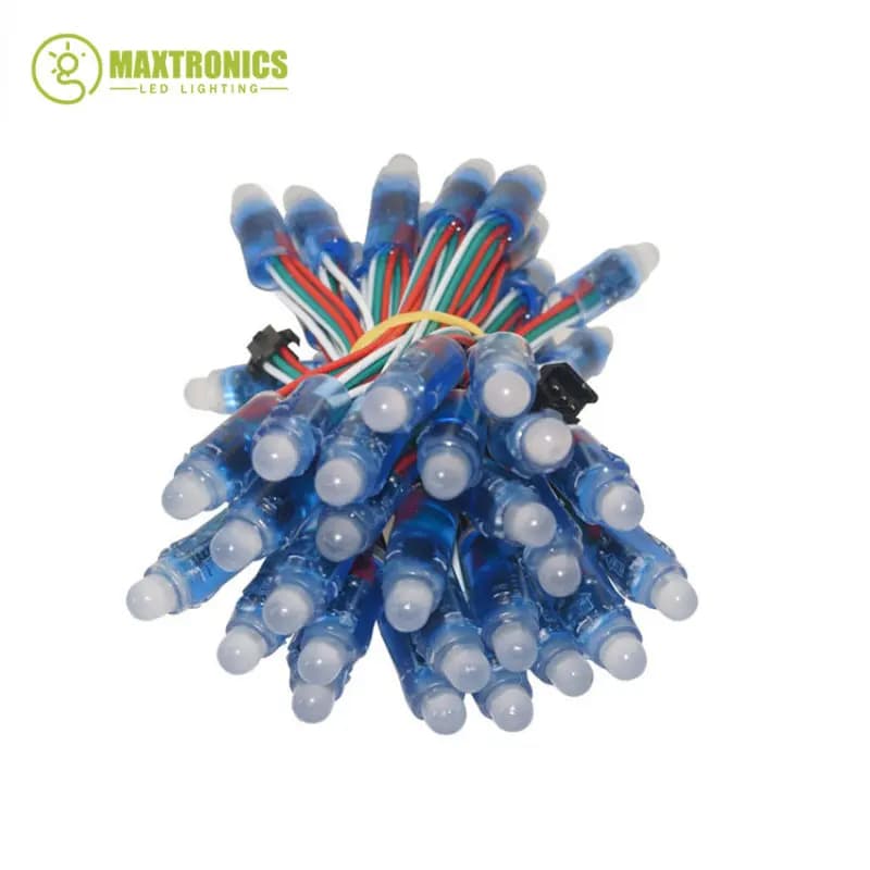50 pz 4 m/6.5 metri DC5V WS2811 Modulo Luce Pixel LED a Colori 12mm 10 cm/15 cm fili IP68 impermeabile RGB LED Digitale corde