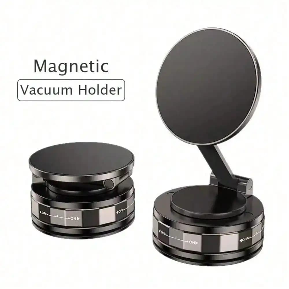 Design Universale 360 ° Supporto Magnetico Regolabile per Telefono da Auto, Pieghevole con Ventosa per Auto, Scrivania, Bagno
