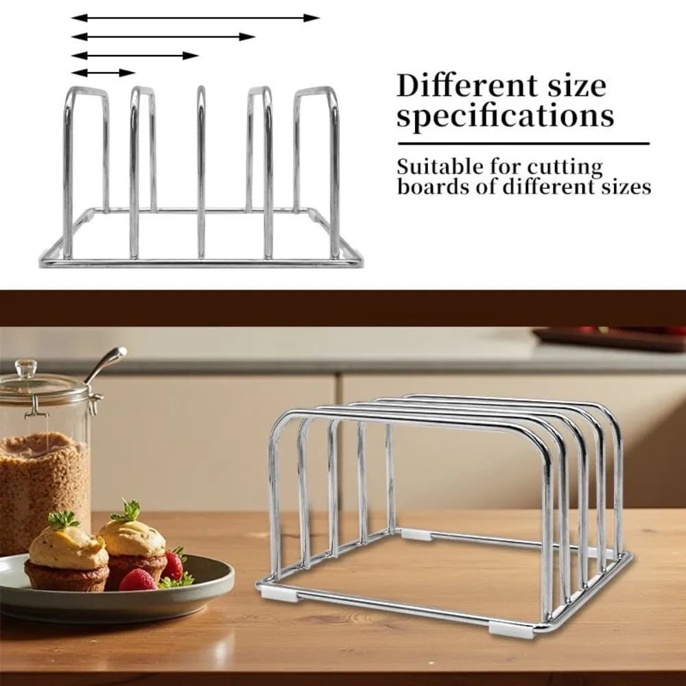 New Multi-Level Taglieri Door in Stable Metal, Space Saving, for Pots, Panels and Covers - Kitchen Accessories