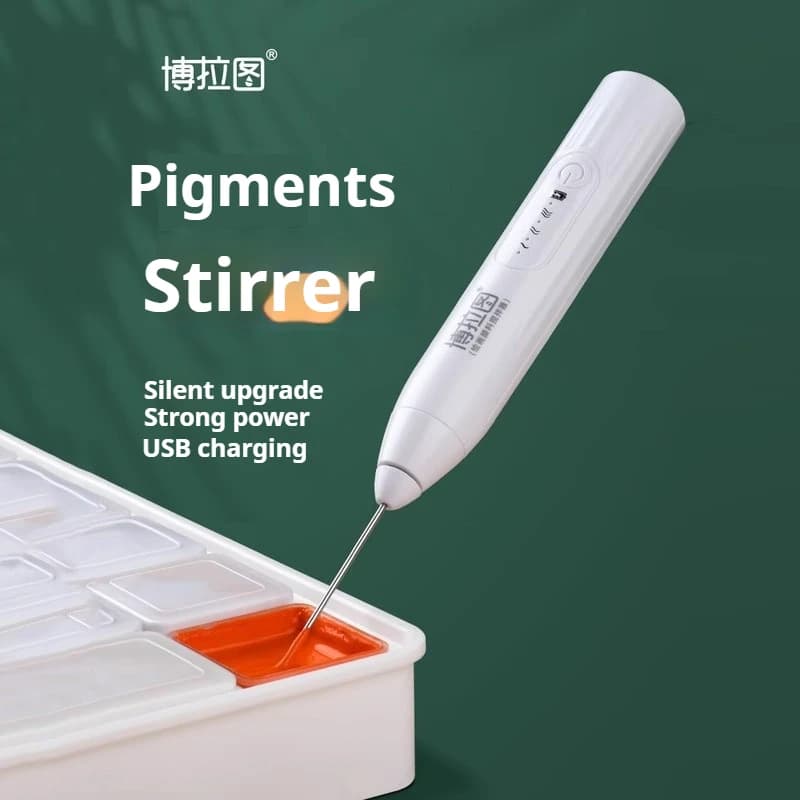 Miscelatore elettrico per vernici a guazzo/agitatore/agitatore 3 velocità Studente Artista Pigmenti Mescolare Tonificazione/Agitazione/Miscela/Strumento di miscelazione dei colori