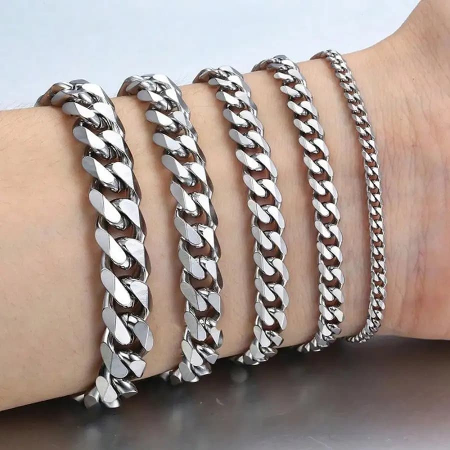 Allergy resistant, simple and refined, Galo chain in classic style, local warehouse, liquidation gift, birthday gift