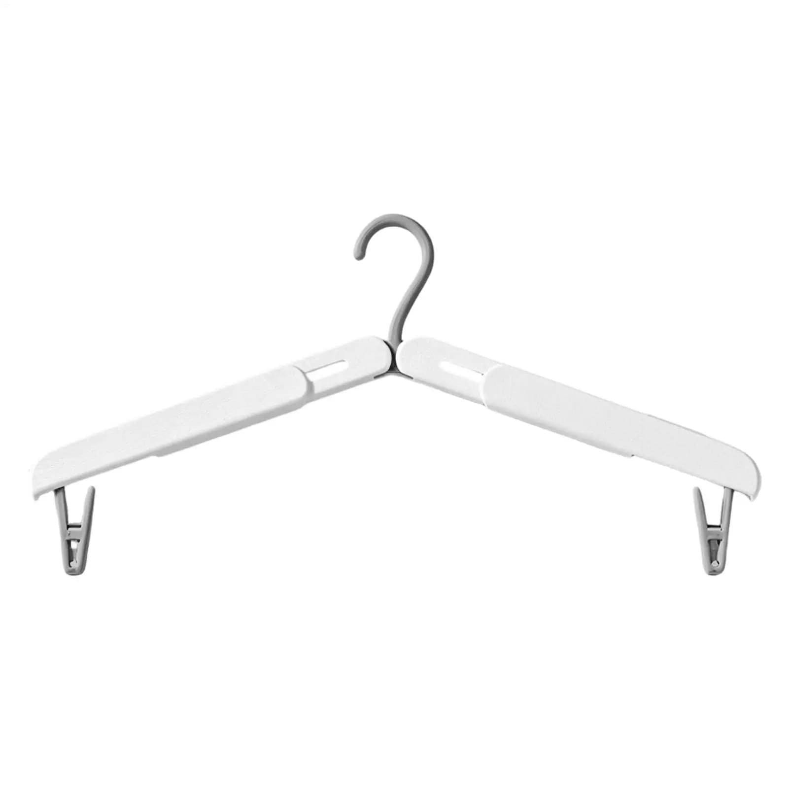 Appendiabiti da viaggio pieghevole, stendibiancheria portatile con clip, supporto per asciugare i vestiti per vacanze, campeggio, crociere, hotel