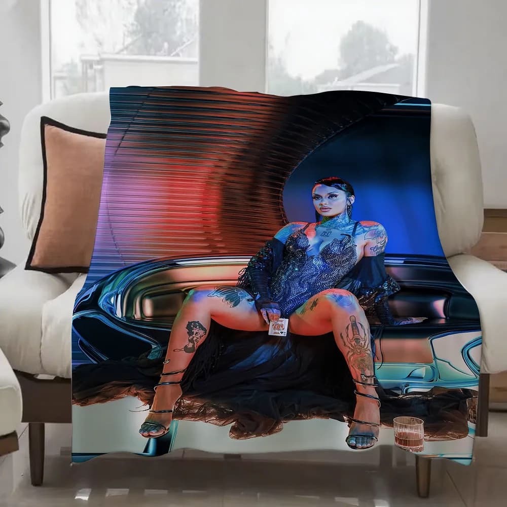 Pop Music Singer Kehlani Blanket Design Lightweight For Dorms, Naps, Living Room, Office,Sofa,All-Season
