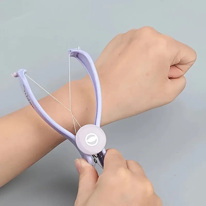Facial Hair Remover for Women Painless Hair Removal Clips Eyebrow Chin Cheek Portable Beauty Tool