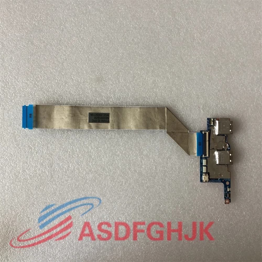 Scheda USB IO per Laptop Lenovo Yoga C740-15IML 81TD FYG50 NS-C437 5C50S24992 con cavo, testata e funzionante