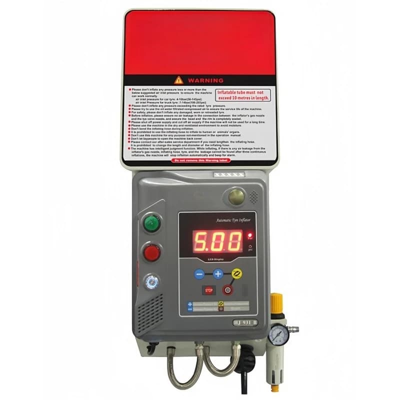 HJ931B-J Gonfiatore per pneumatici per auto montato a parete