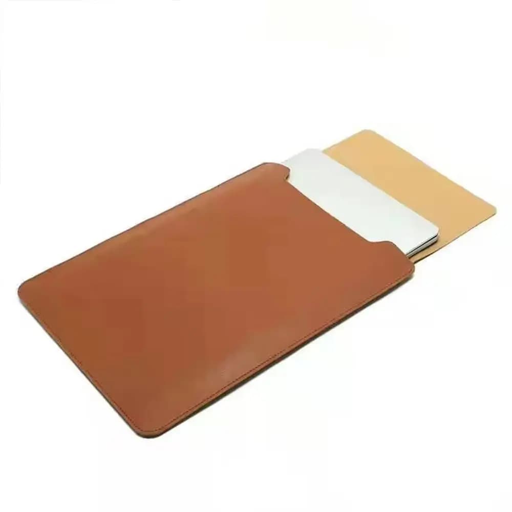 Custodia Professionale in Pelle PU per Laptop, Ultra Sottile, Portatile, Antiurto, per Ultrabook e Tablet, Ideale per l'Ufficio