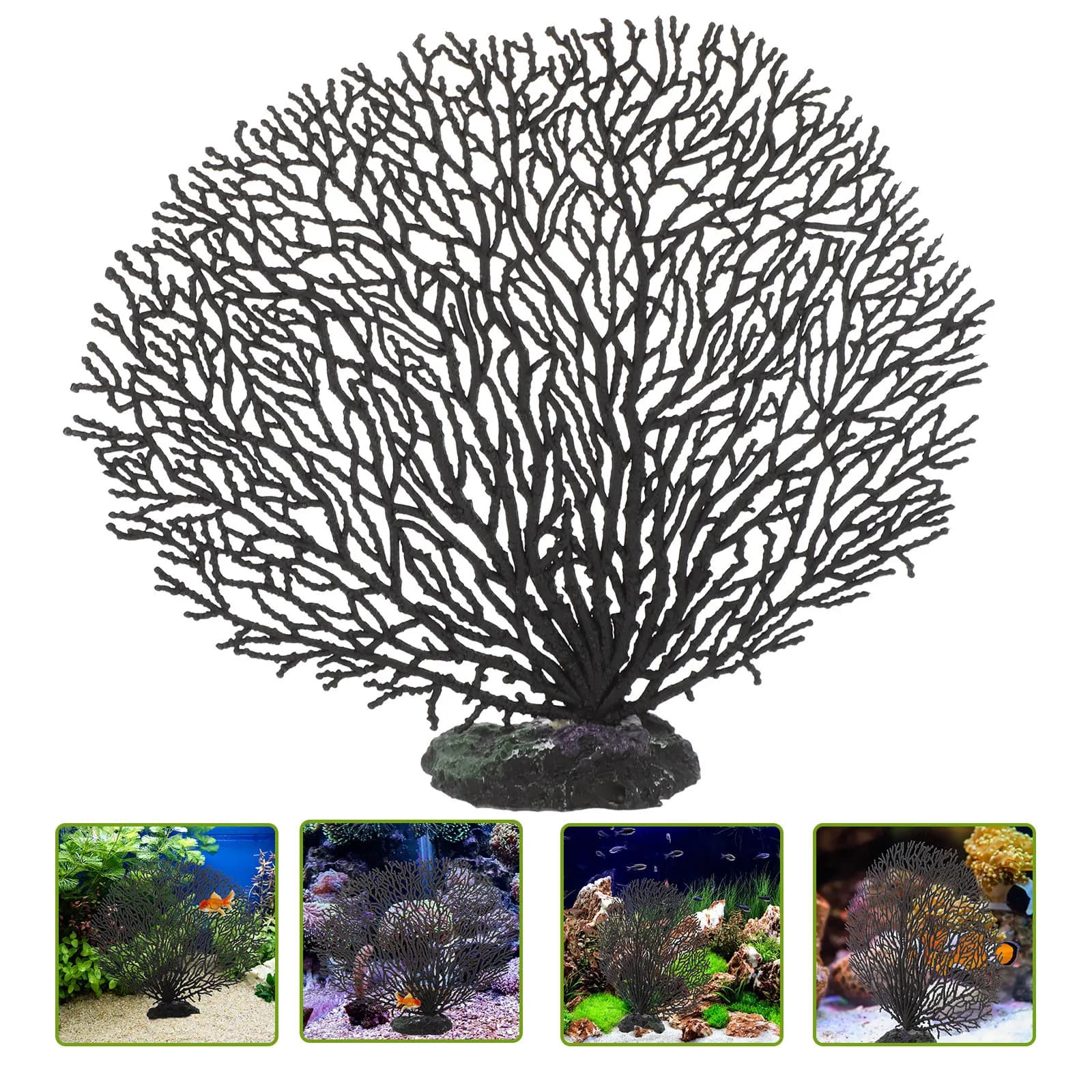 Artificial Coral for Aquarium, Perfect Home and Office Decoration, Easy to Place, Lightweight and Realistic