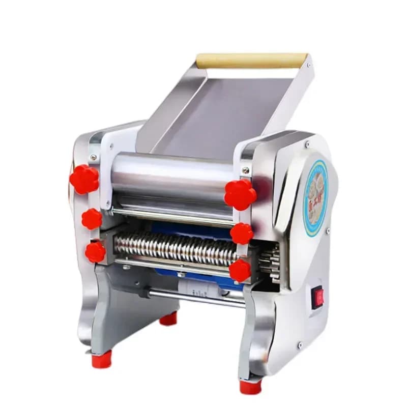 Desktop 220v Electric Noodle Machine Electric Press Manual Rolling Machine Dumpling Wrapper Wonton Wrapper