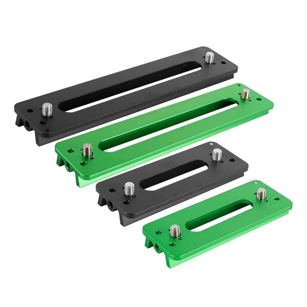 Telescope Equatorial Dovetail Mounting Plate, One‑divided‑two Dual Guide Rail 150mm/250mm for Astronomical Telescope