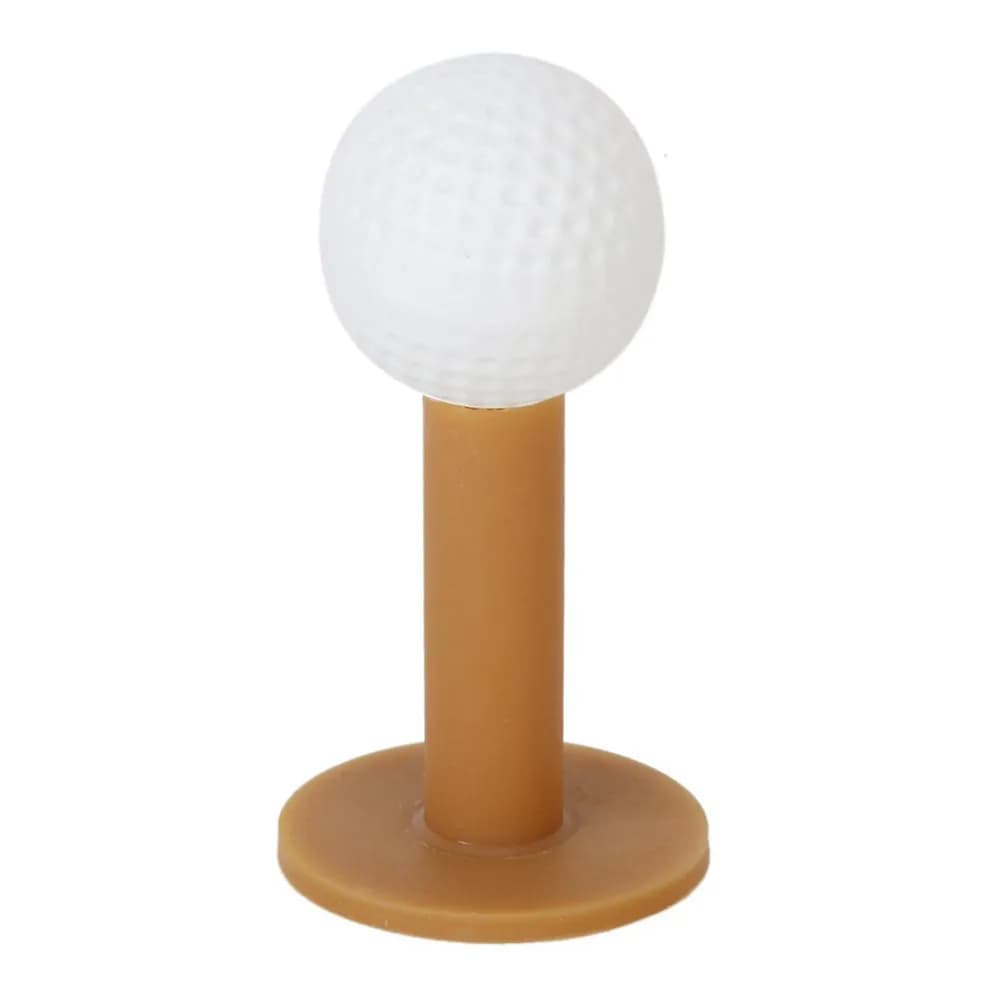 5 Pezzi Accessori Golf: Tee in Gomma per Simulatore di Campo Pratica e Miglioramento della Traiettoria del Pallino