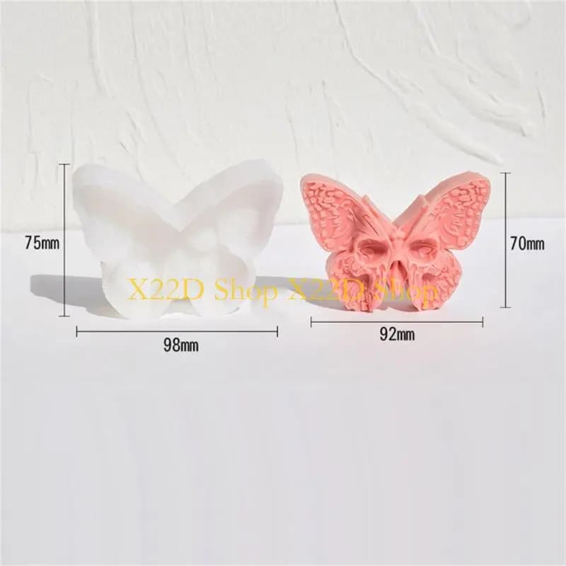 X22D Halloween Butterfly Silicone Molds for Epoxy Resin Soap Home Decoration Silicone Epoxy Resin Mould