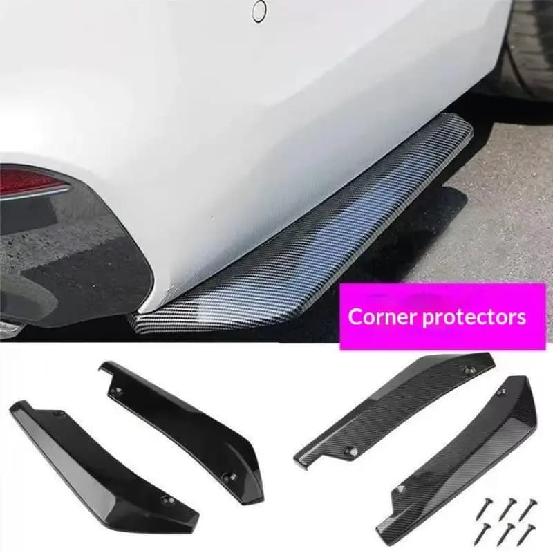 【xxx】Diffusore Universale per Paraurti Posteriore Auto, Stile Fibra di Carbonio, Spoiler Antiurto, Accessori Decorativi per Auto