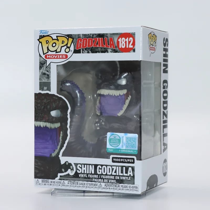 Originale Funko POP Roaring Godzilla Anime Figura Shin Godzilla Action Figure Forma finale Mostro Bambola Modello Giocattolo Regalo per Ragazzo