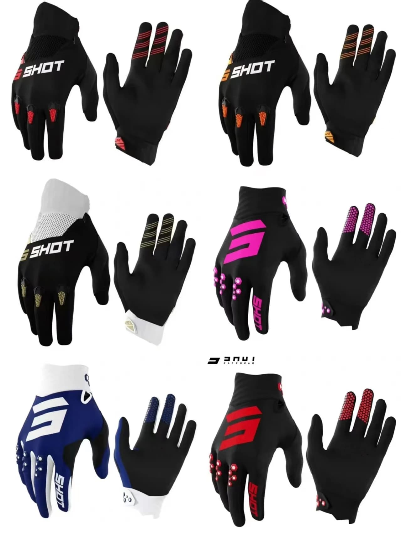 2024 Mountain Bike for Husqvarna Motorcycle Gloves, All-Terrain, Downhill DH MX MTB Motorcycle Gloves, Accessories for Men and