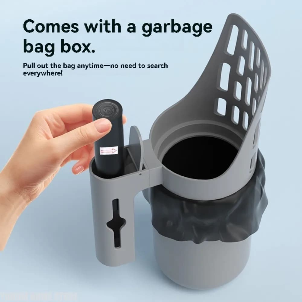 Cat Litter Shovel Scoop For Pet Filter Clean Toilet Garbage Picker Cat Supplies Accessory Cat Litter Box Self Cleaning