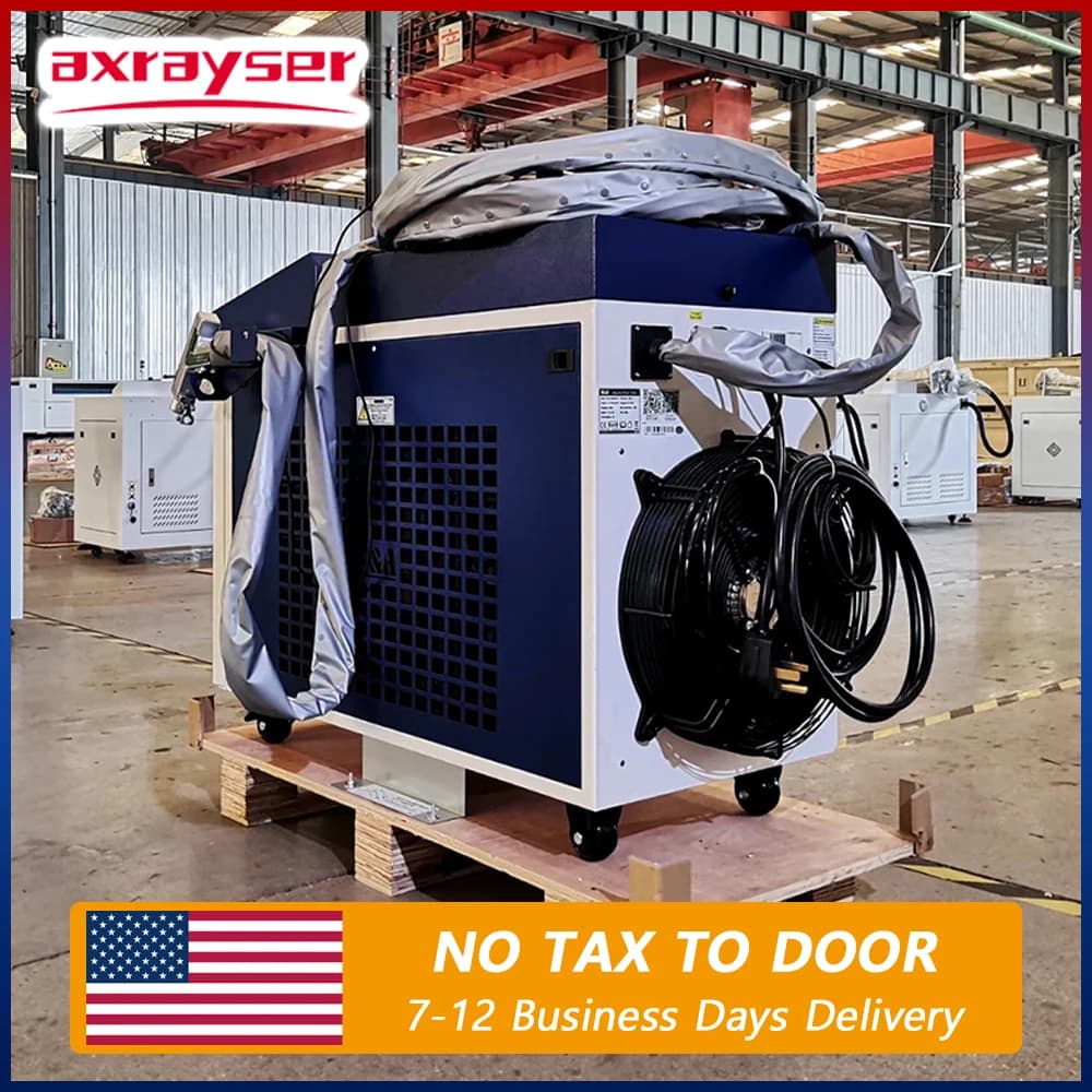 Laser Welding Machine Laser Welding Head Raytools Portable 4 in 1 Raycus Laser Source for Metal Welding Rust Removal