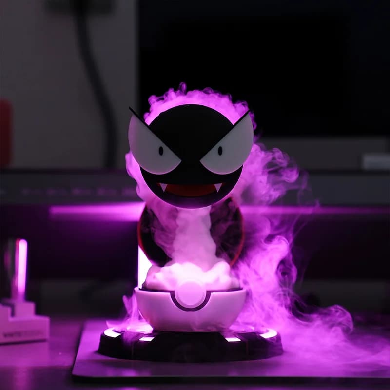 Disponibile Umidificatore per figure di animazione Gastly - Giocattolo ornamentale spray di ricarica per rifornimento d'acqua per regalo di decorazione domestica