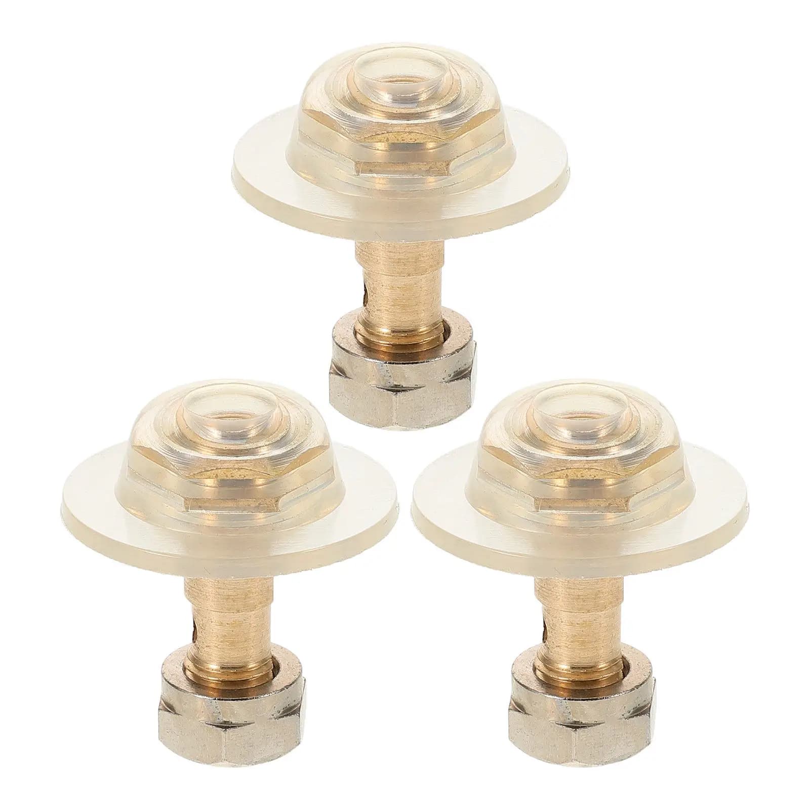 3Pcs Life Vest Valve Core Set Iron Copper Corrosion Resistant Replacement for Inflatable Safety Gear Fast Inflation Emergency