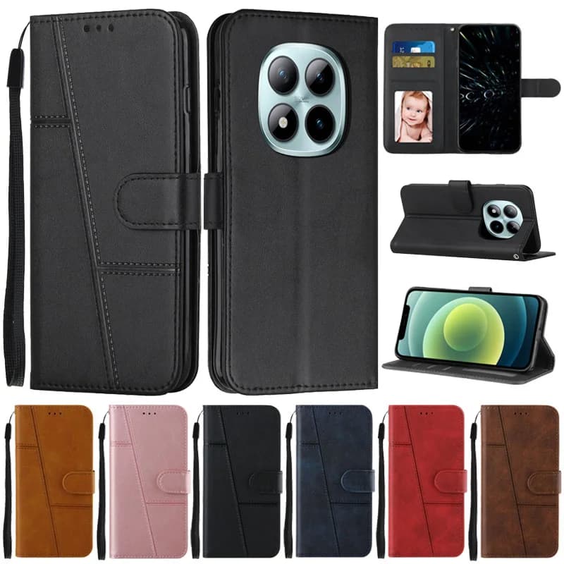 For Xiaomi Redmi Note 15 Pro+ Case Flip Wallet Book Cover For Coque Xiaomi Redmi Note 15 Pro Plus 15Pro 5G Protection Case Funda
