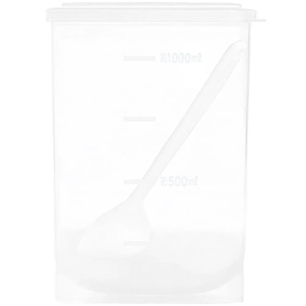 1Set Yogurt Fermentation Container Portable Fruit Storage Box Sealing Food Container Refrigerator Organizer with Lid Spoon