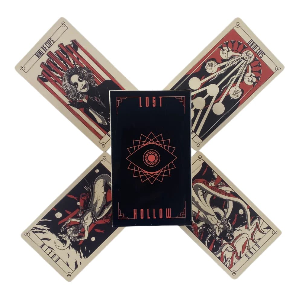 Lost Hollow Tarot Cards A Oracle English Visions Divination Edition Board Playing Games