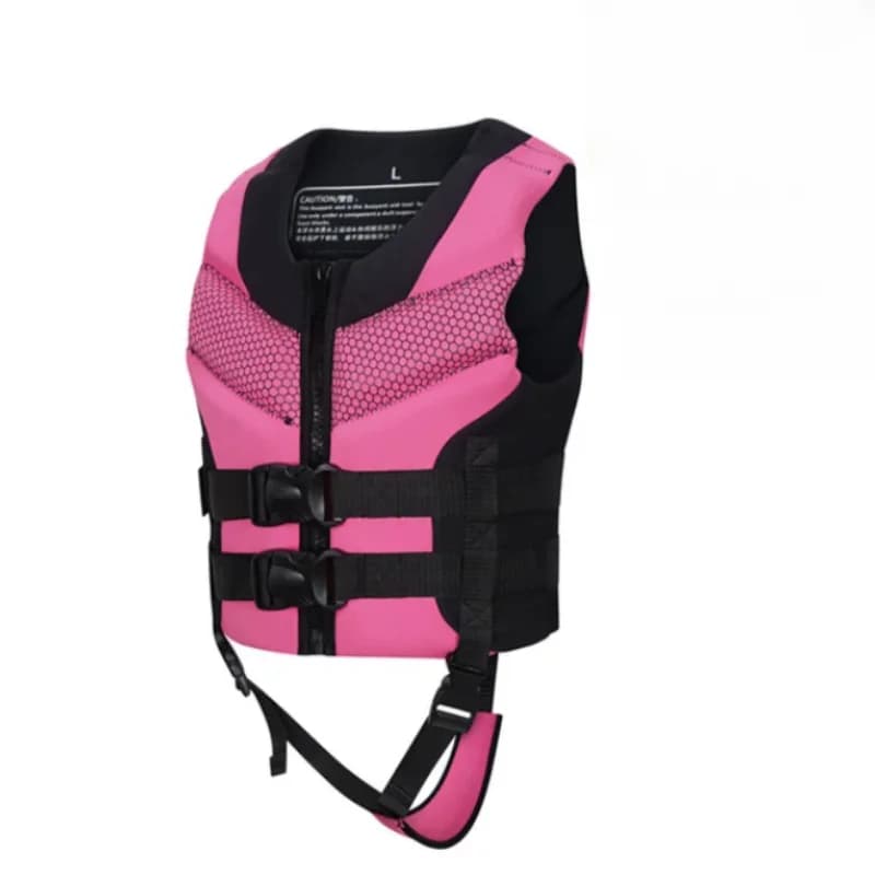 Nuovo gilet di galleggiamento in neoprene per bambini Sport acquatici Ragazzi Ragazze Giubbotto di salvataggio Giacca di sicurezza leggera portatile