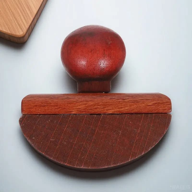 Wood Rocker Blotter Ink Absorbent Blotting Tool for Fountain Pen Calligraphy Writing Quick Dry Stationery Student School Office