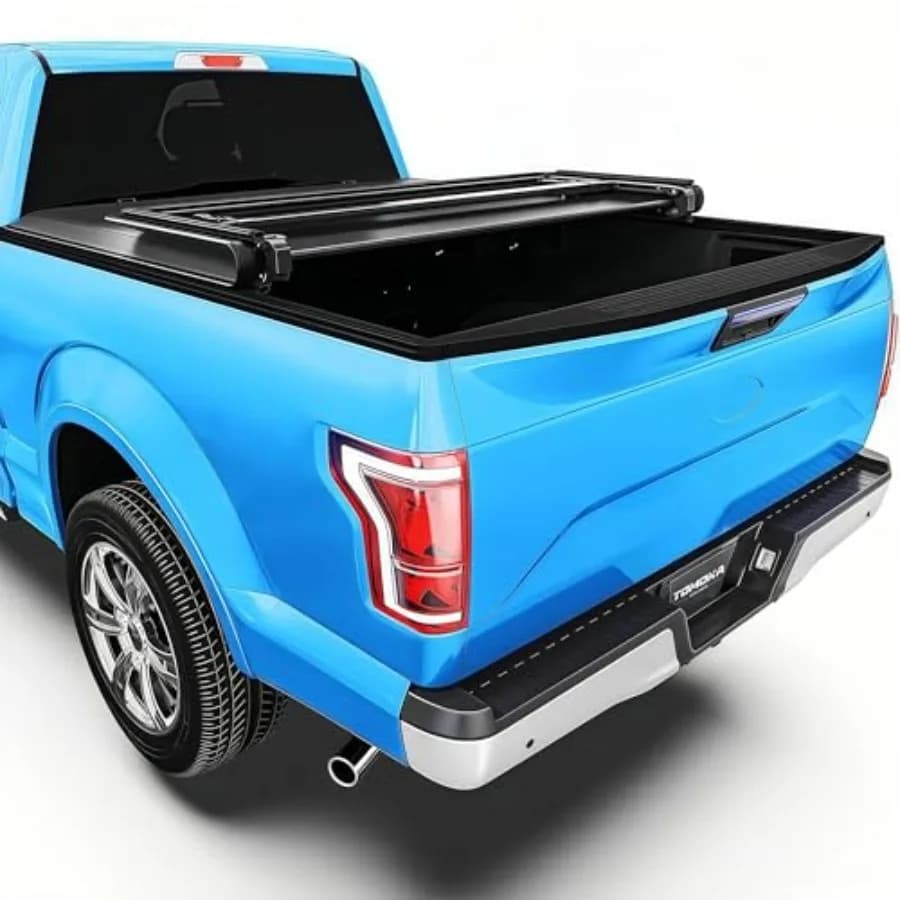 Soft Tri-Fold Truck Bed Tonneau Cover for 2004-2026 F-150 and 2006-2014 Lincoln Mark LT Styleside/Fleetside 5.5 FT 67.1 Bed Wa