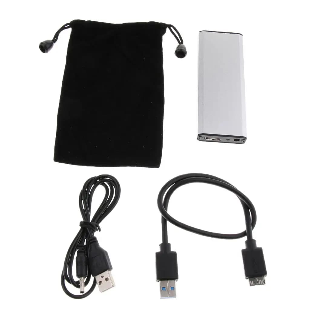 Box esterno USB 3.0 per SSD, custodia portatile in lega, soluzione HDD esterna per MacBook Pro A1425 A1398