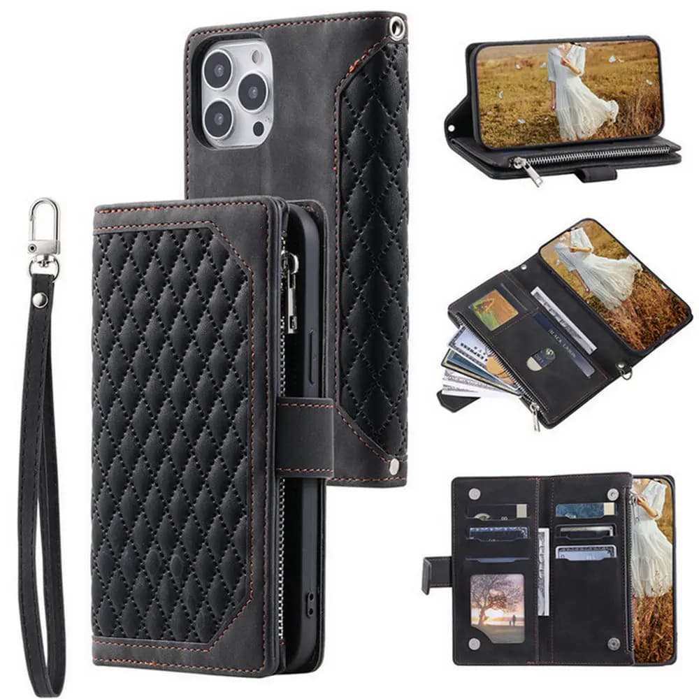 For OPPO A80 A98 A78 A58 5G 4G Flip Case Crossbody Zipper Wallet Leather Funda For OPPO A98 A78 A58 A38 A18 A 80 38 Luxury Cover