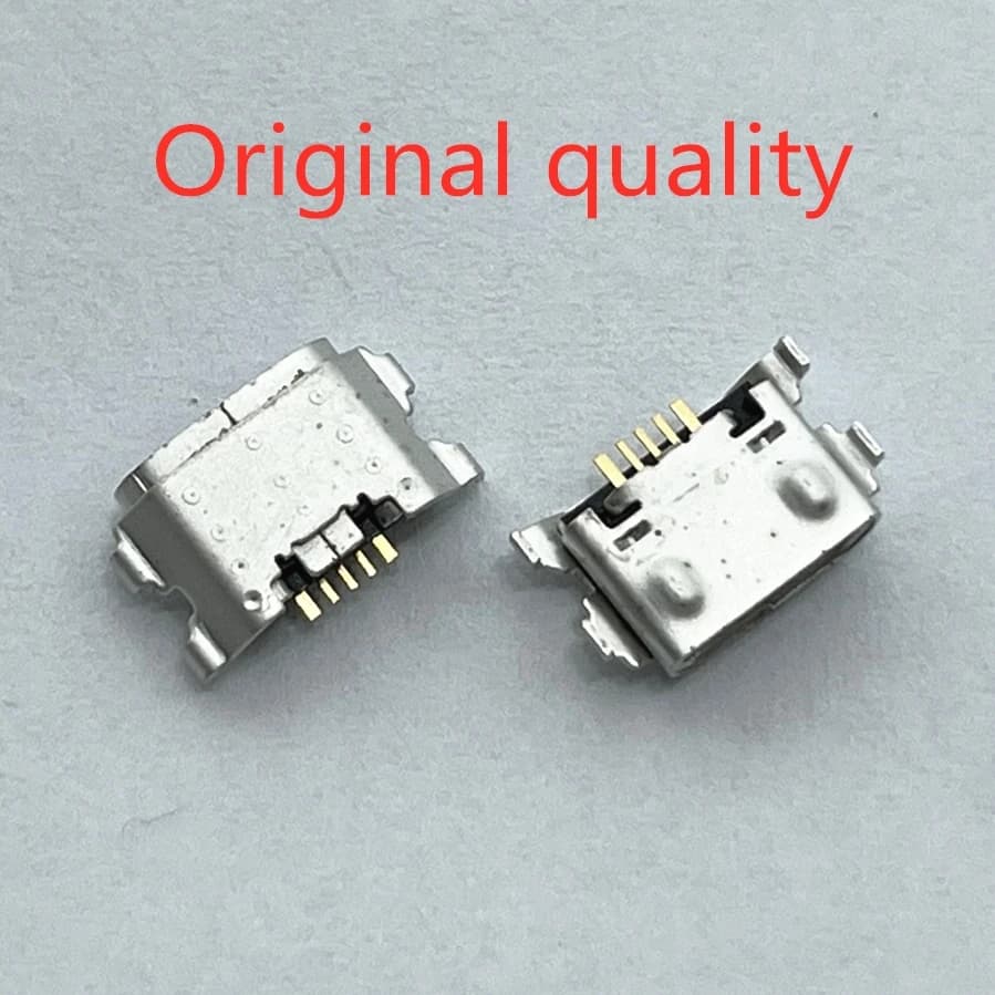 10-100 pz Micro USB 5pin Caricatore Porta di Ricarica Connettore Spina Nuovo per Xiaomi Redmi 9A 9C poco C3 Samsung A01 A03 Core M01