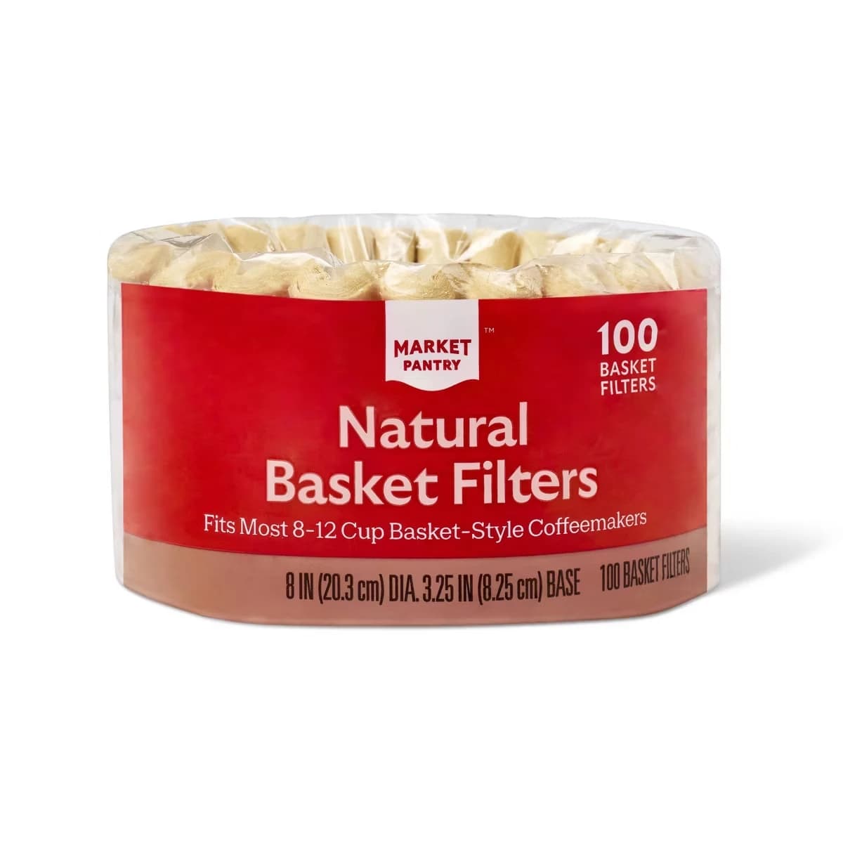 12 Cup Regular Coffee Filters Compatible with 8-12 Cup Drip Coffee Makers - Pack of 3