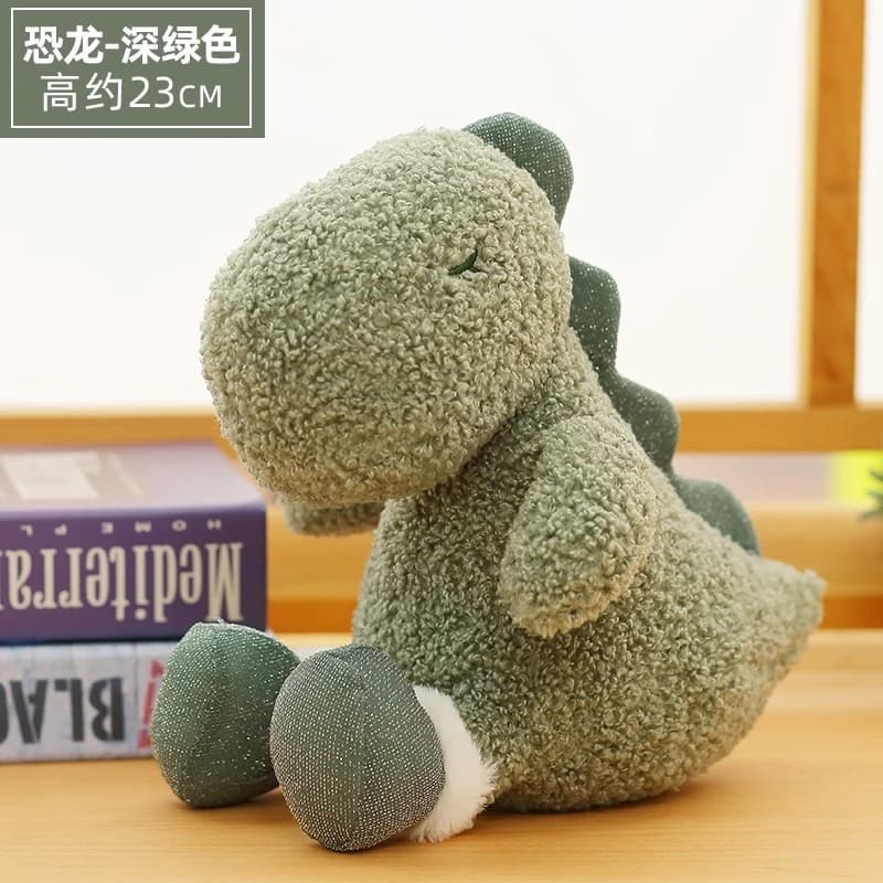 Peluche Morbido Dinosauro Unicorno Cervo Lupo - Bambole di Peluche che Urlano - Regalo di Compleanno per Bambini e Ragazzi
