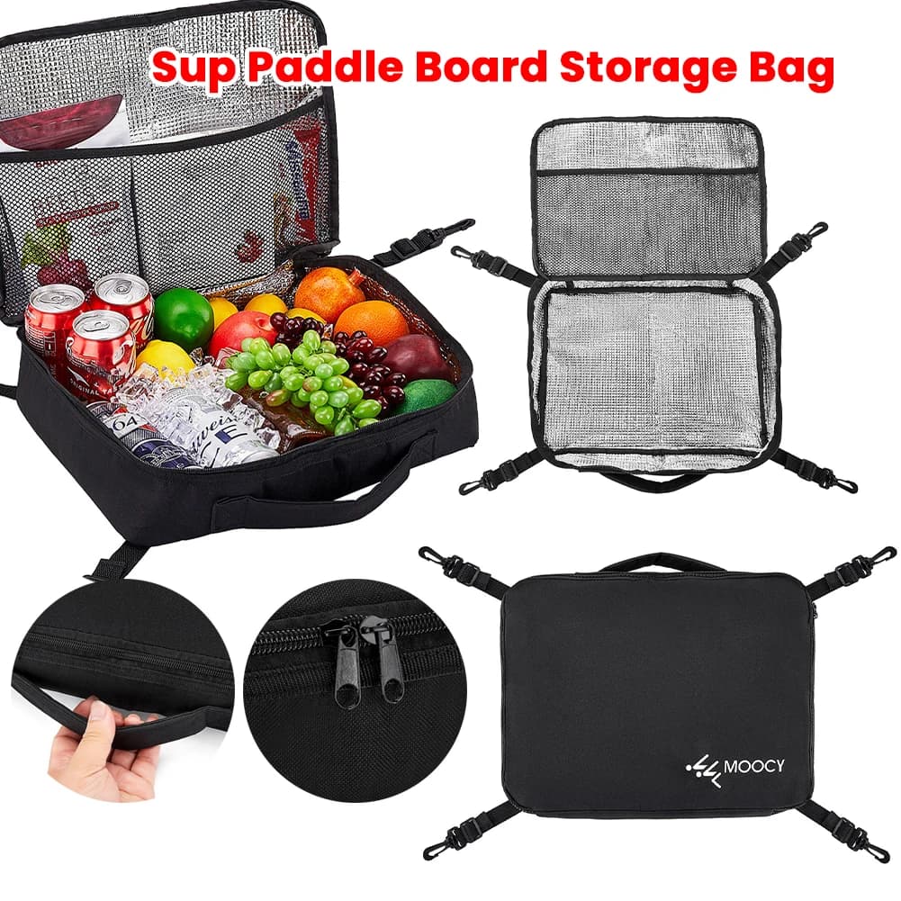 Borsa Termica Impermeabile per Paddleboard, Accessori per SUP, Borsa Refrigerante per Paddleboarding, Campeggio e Kayak