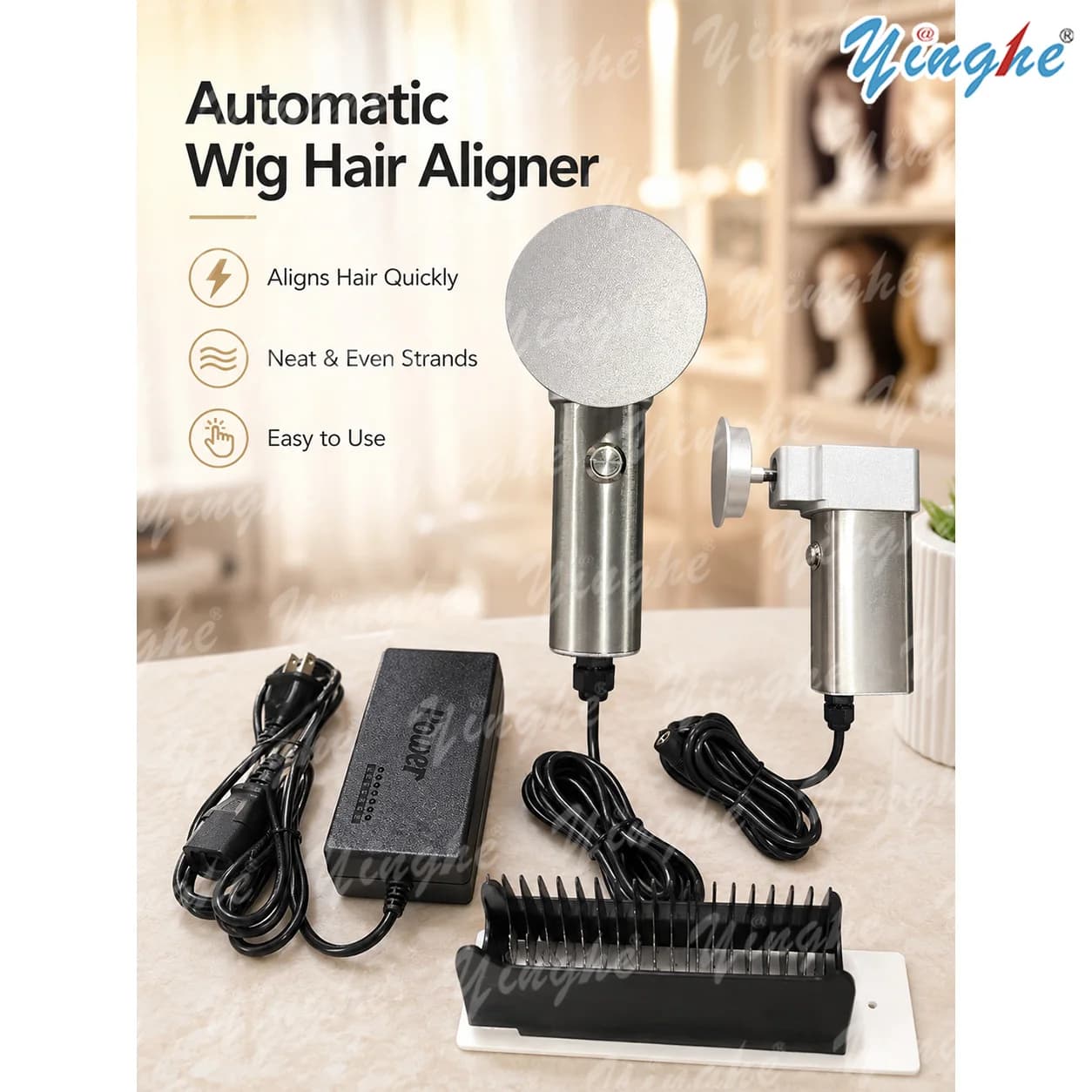 Easy Operate Auto Hair Flattener, Professional Bulk Hair Straightening Machine, Boost Salon Efficiency And Customer Satisfaction