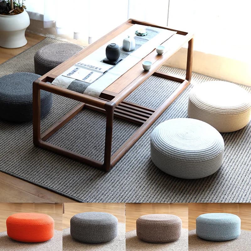 40x10cm Thicken Floor Cushion Bay Window Balcony Bedroom Lazy Tatami Mat Versatile Soft Mat for Meditation Lounging Home Decor