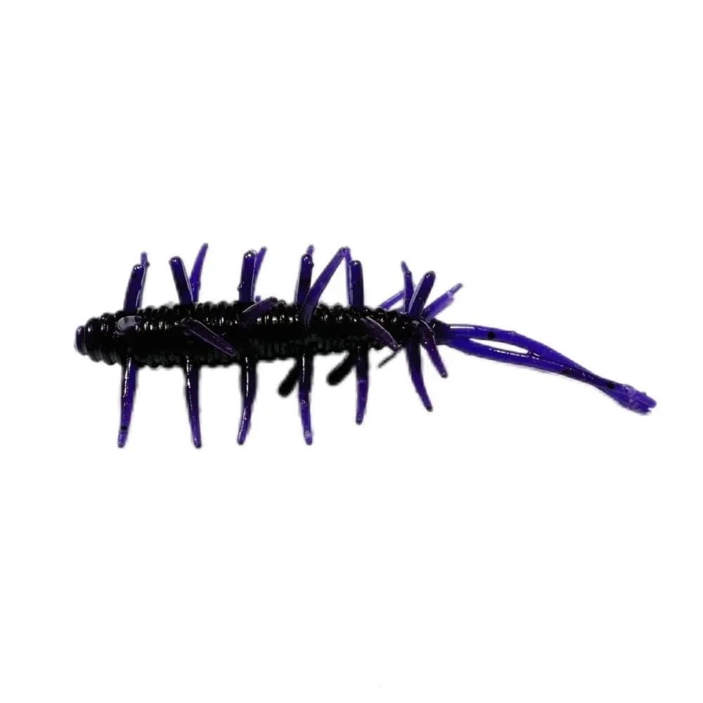 Galleggiante da pesca 4.5cm/1.1g 5.8cm/1.5g Xuxu insetto realistico Hellgrammite in PVC con attrattivo per pesci, esche da pesca