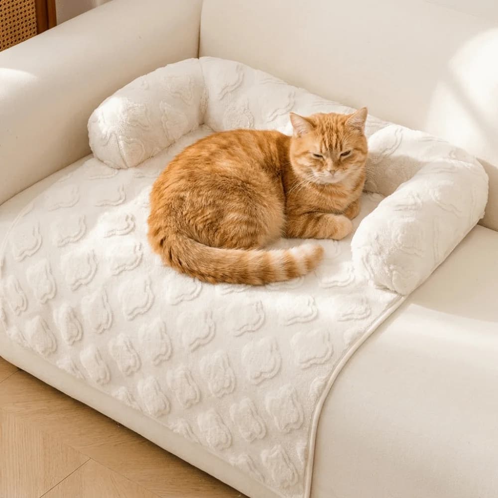 Kennel Pad Thickened Pet Sofa Bed Self-heating Super Soft Warm Pet Mattress Non-Slip Pet Blanket Travel
