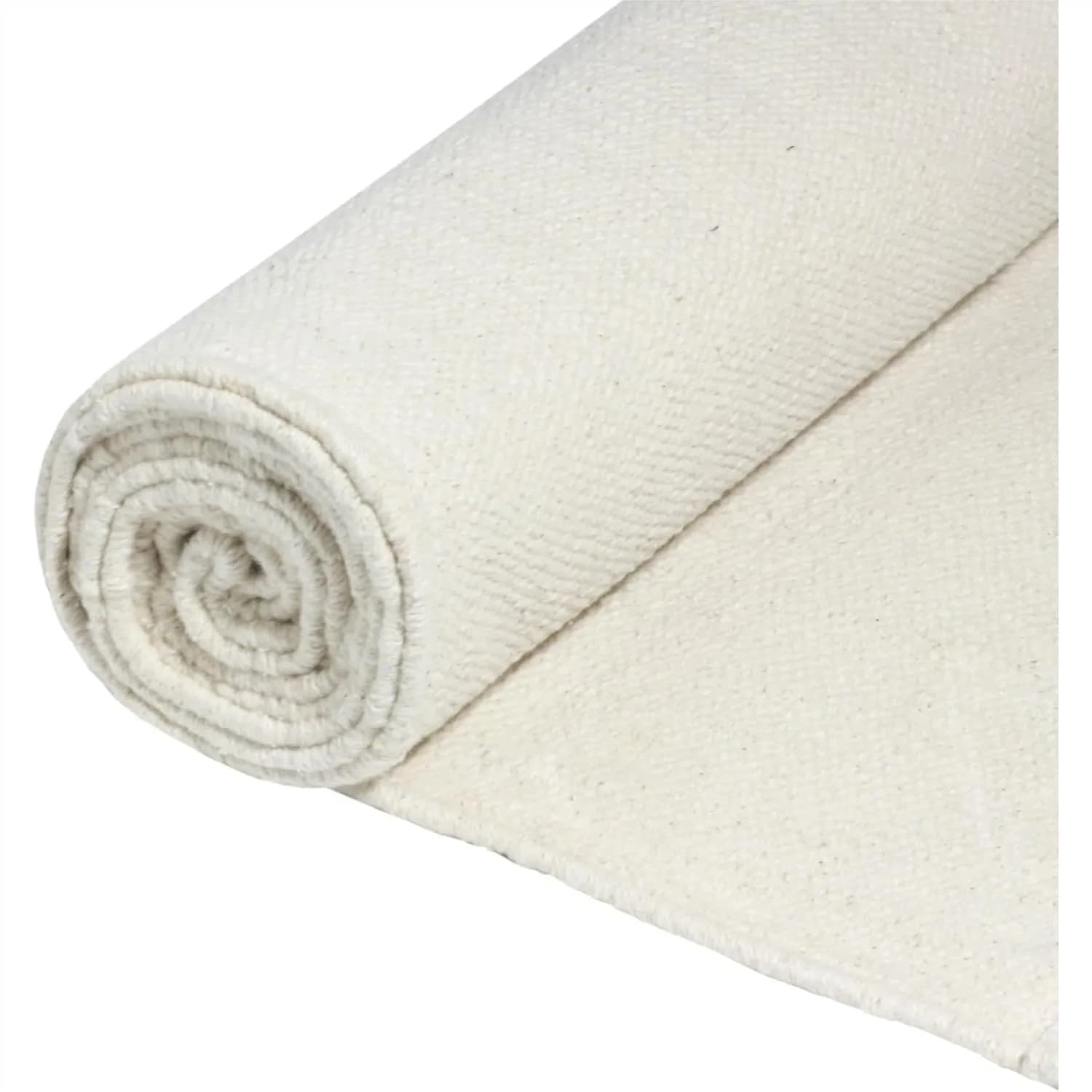 Tappetino Yoga in Cotone Fatto a Mano - Tappeto Traspirante e Lavabile per Yoga, Allenamento e Fitness - 78" x 27"
